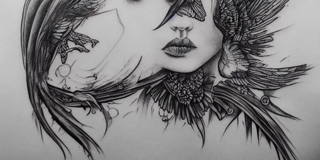 Speed drawing, pencil drawing! Artwork by TattooSabin