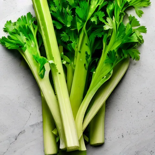 Image similar to among us eats celery