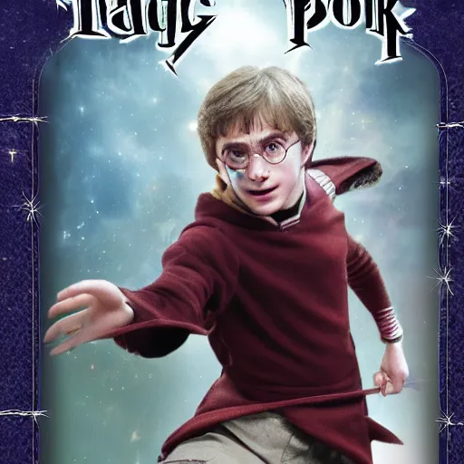 Prompt: cover of magic book written by harry potter, highly detailed, 4 k