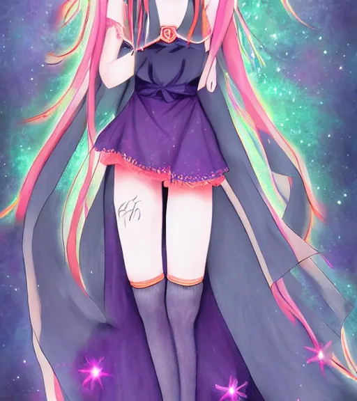 long hair, pink hair, Mahou Shoujo Magical Destroyers, anime girls,  flowers, gas masks, twintails, gradient, simple background, mask