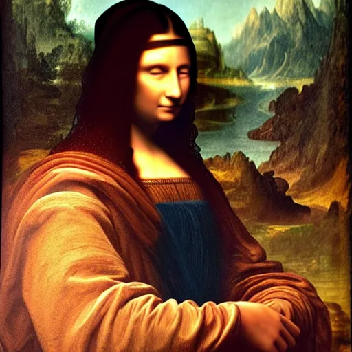 Image similar to kanye west as mona lisa