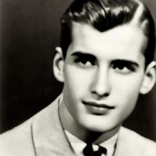 Image similar to a very handsome young man, 1 9 5 0 s,