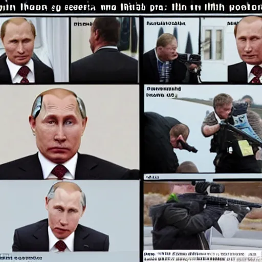 Image similar to Putin has been shot