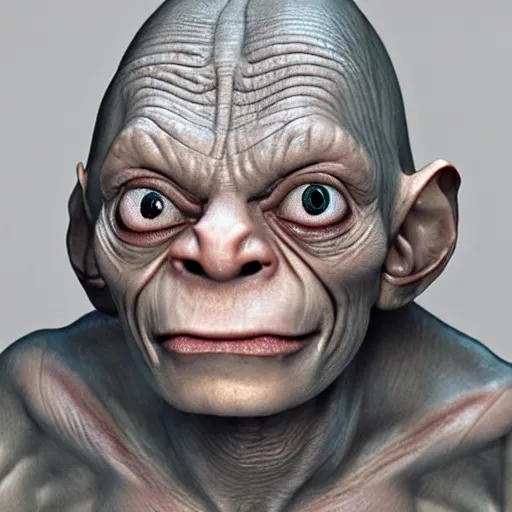 Image similar to gollum smeagol, ultra detailed, ultra realistic