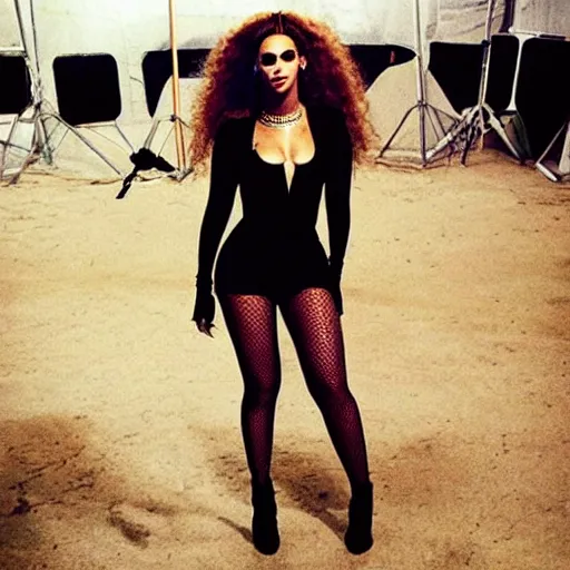 Image similar to beyonce behind the scenes for the music video ‘ break my soul ’