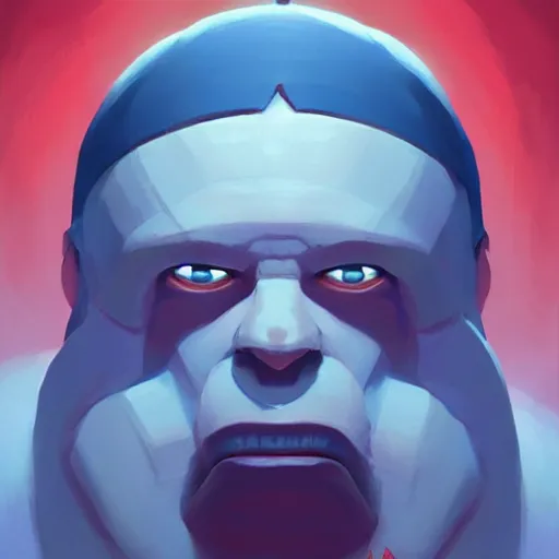 Image similar to face icon stylized minimalist the thing from another world 1 9 5 1, loftis, cory behance hd by jesper ejsing, by rhads, makoto shinkai and lois van baarle, ilya kuvshinov, rossdraws global illumination