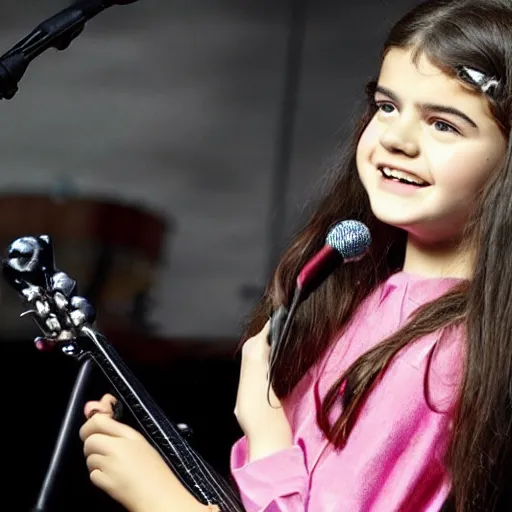 Prompt: teenager Angelina Jordan as a 1960s singer