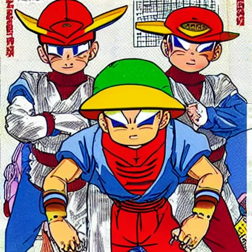 Image similar to trippe redd by akira toriyama