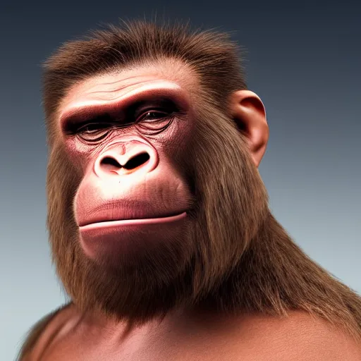 Prompt: Elon Musk as an ape, photorealistic