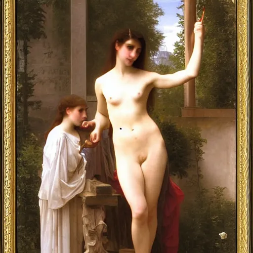 Image similar to a city of munich by william - adolphe bouguereau