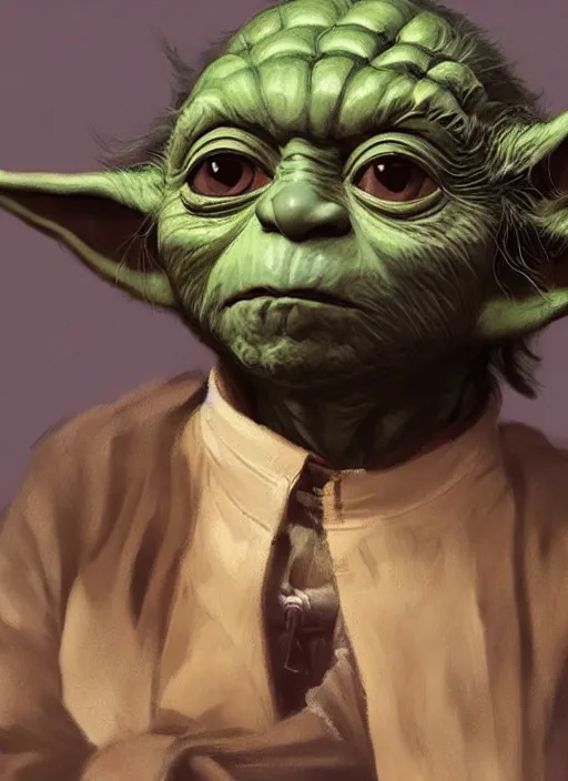 Image similar to a highly detailed portrait of Yoda on a bad drug trip, drugs and alcohol littered everywhere, dizzy, trippy, artstation, cgsociety, very detailed, intricate, detailed illustration, by artgerm and greg rutkowski and alphonse mucha, sharp, smooth, masterpiece
