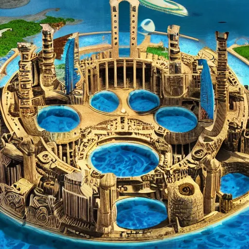 Image similar to the city of atlantis,