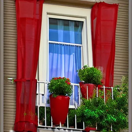 Image similar to Lightning McQueen themed balcony window