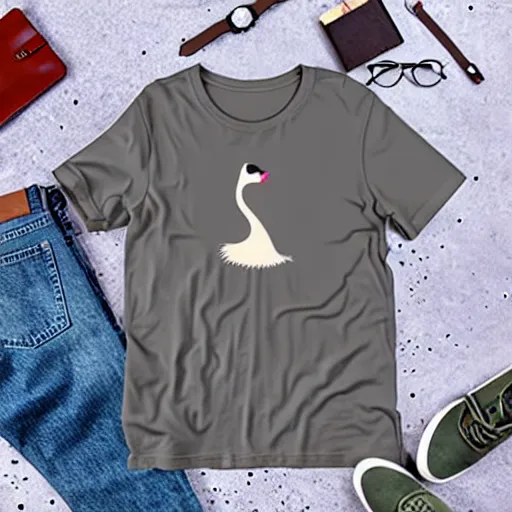 Image similar to cute goose t - shirt decal design