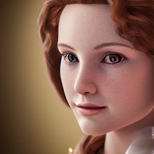 Image similar to stunning award winning hyperrealistic hdr 8 k highly detailed portrait photo of princess daisy as a real human