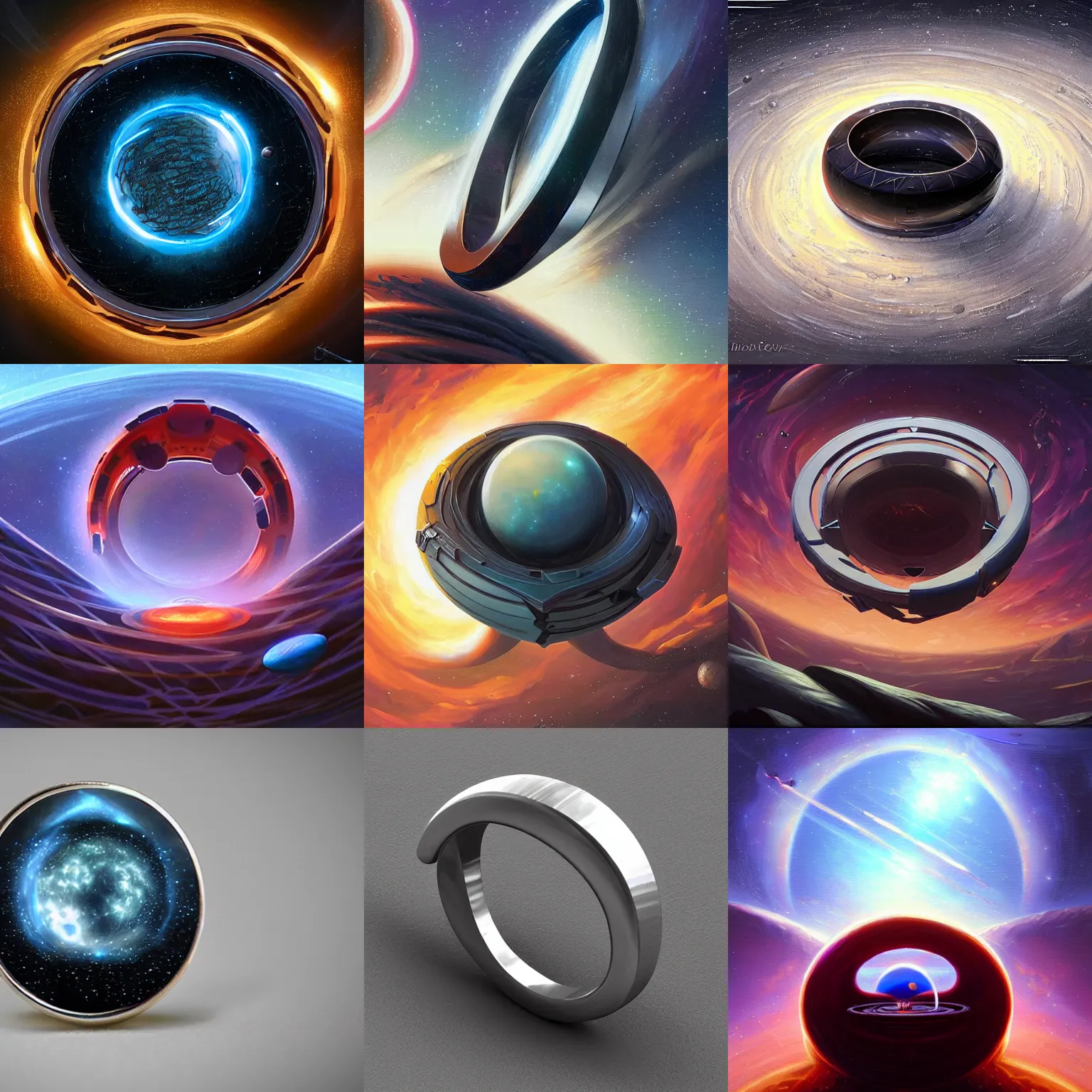 Prompt: a futuristic planetary ring, mechanical, alive, highly detailed, smooth, sharp, cosmos, award winning art by noah bradley