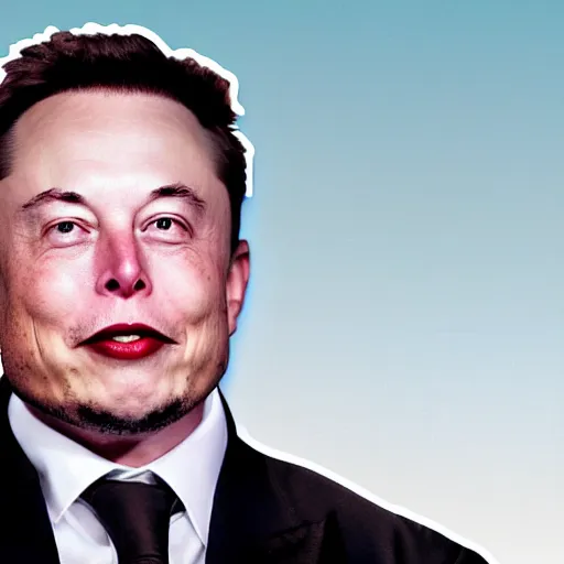 Image similar to elon musk with pepe face