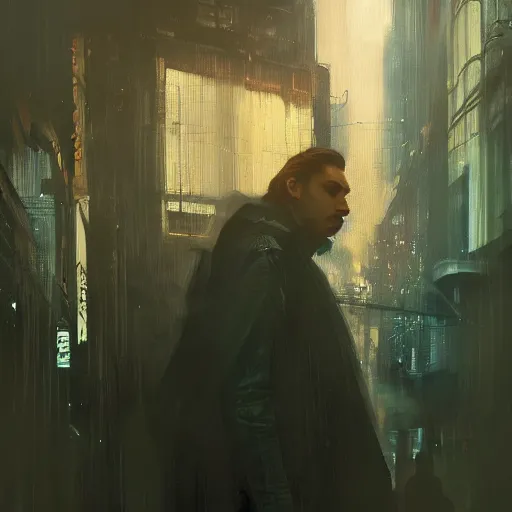 Prompt: hozier, hyperrealistic portrait, bladerunner street, art of elysium by jeremy mann and alphonse mucha, fantasy art, photo realistic, dynamic lighting, artstation, poster, volumetric lighting, very detailed face, 4 k, award winning