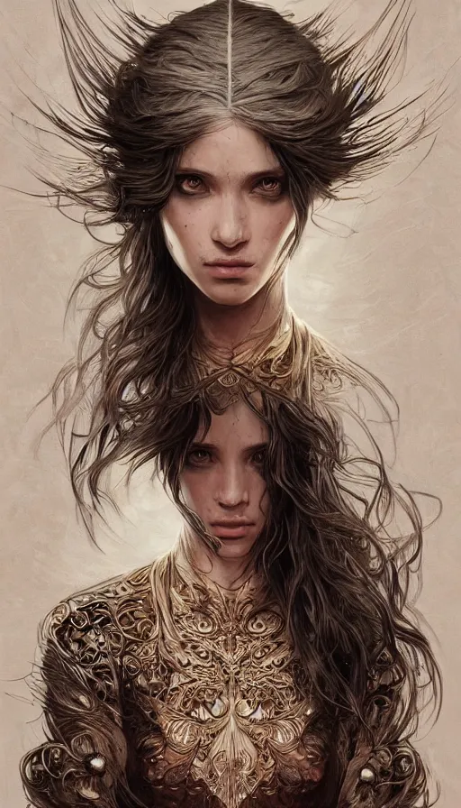 Image similar to silence, fame of thrones, lord of daggers, neon, fibonacci, sweat drops, intricate fashion clothing, insane, intricate, highly detailed, surrealistic, digital painting, artstation, concept art, smooth, sharp focus, illustration, Unreal Engine 5, 8K, art by artgerm and greg rutkowski and alphonse mucha