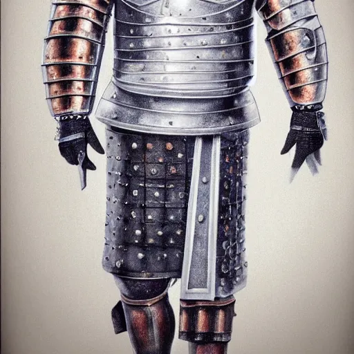 Prompt: detailed portrait of Gordon ramsay dressed in medieval armor. Realistic