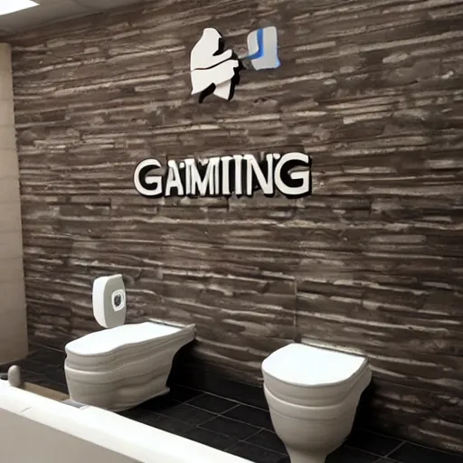 Image similar to gaming toilet