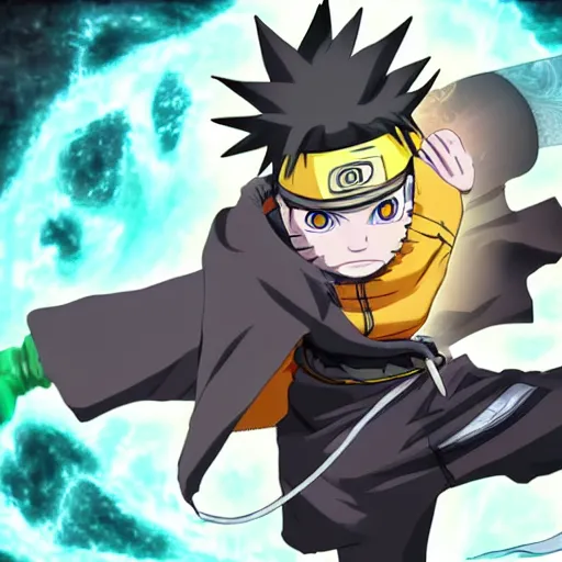 Prompt: concept art of a new naruto final boss ultra detailed