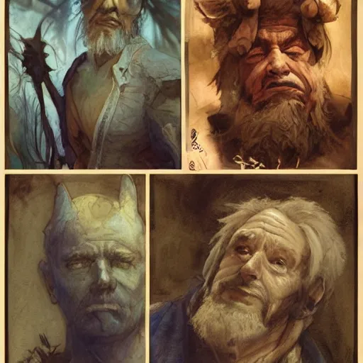 Image similar to Brian Froud and Jean-Baptiste Monge and Solomon Joseph Solomon and Richard Schmid and Jeremy Lipking boy super scientest character