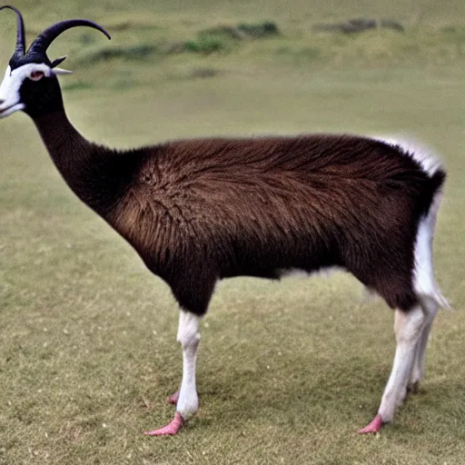 Prompt: goose goat hybrid