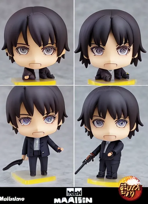 Image similar to mads mikkelsen, an anime nendoroid of mads mikkelsen figurine, realistic face, detailed product photo