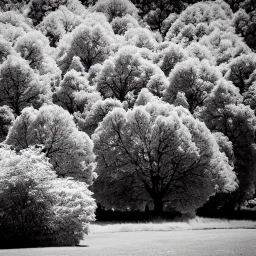 Image similar to trees in infrared