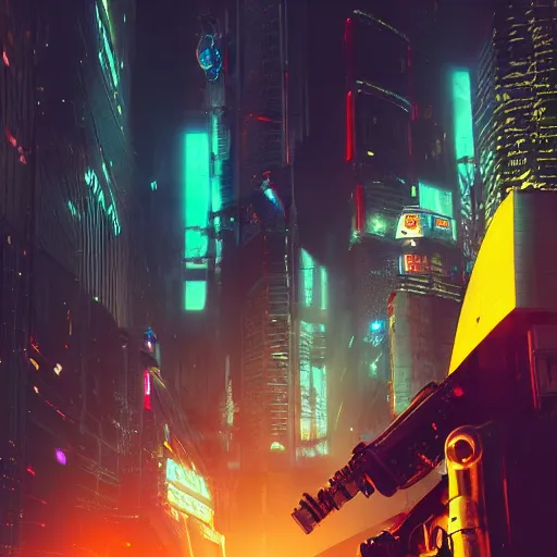 Image similar to professional photo of astronaut from low angle shot with cyberpunk city on background, blade runner, hyperrealistic masterpiece, trending on artstation, cgsociety, kodakchrome, golden ratio, cinematic, composition, beautiful lighting, hyper detailed, sharp focus, octane render, 4 k, unreal engine