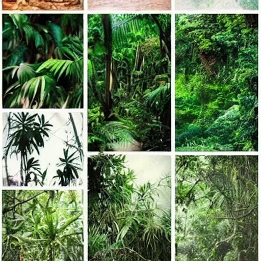 Prompt: a pintrest photo of a jungle