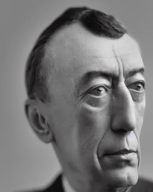 Image similar to 4 k hd, highly detailed photograph of serghei rachmaninoff, shot with sigma f / 4. 2, 2 5 0 mm sharp lens, sharp focus, consistent, highly detailed light refraction, high level texture render