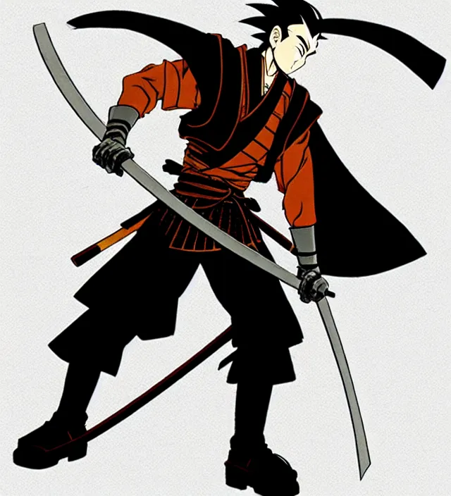 modern samurai, carrying eletro - whip, animation | Stable Diffusion |  OpenArt