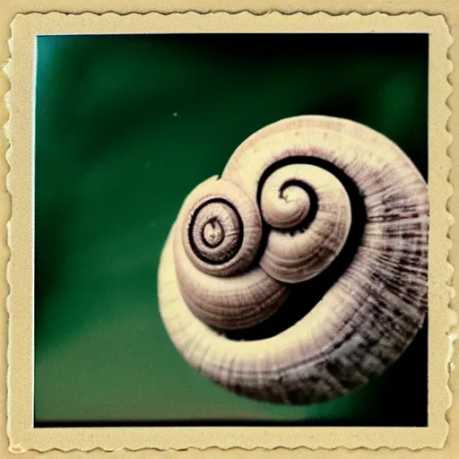 Image similar to snail polaroid