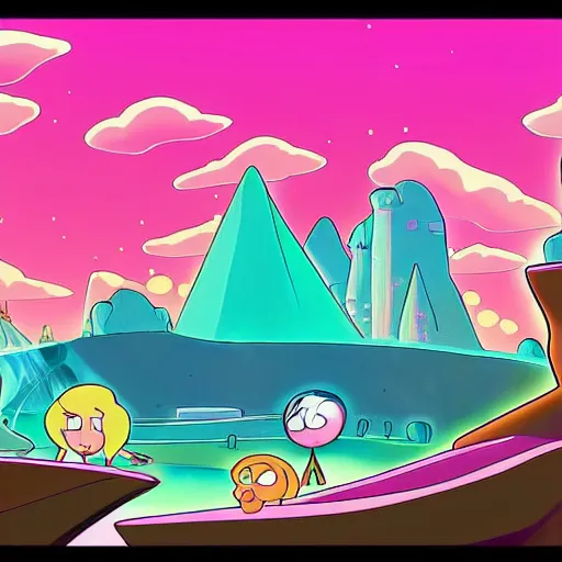 Prompt: Steven universe art style beautiful background