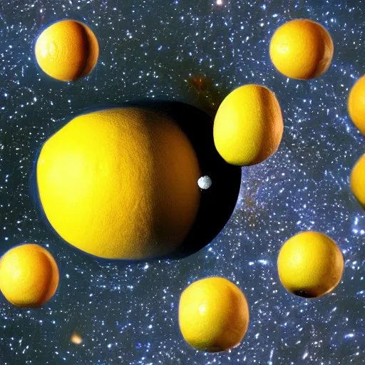 Image similar to planet lemon, photo by hubble telescope