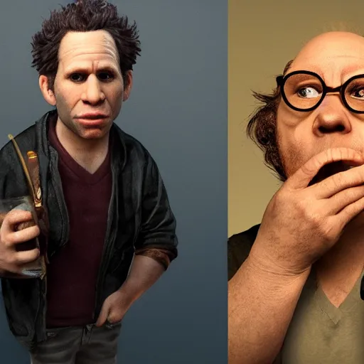 Image similar to glenn howerton as frank reynolds in iasip, made by stanley artgerm lau, wlop, rossdraws, artstation, cgsociety, concept art, cgsociety, octane render, trending on artstation, artstationhd, artstationhq, unreal engine, 4 k, 8 k