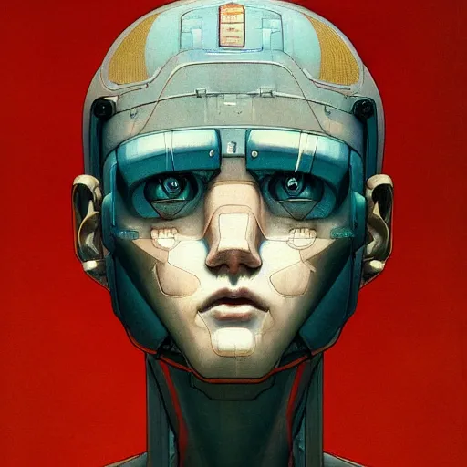 Image similar to citizen portrait soft light painted by james jean and katsuhiro otomo and erik jones, inspired by metropolis anime, smooth face feature, intricate oil painting, high detail illustration, sharp high detail, manga and anime 1 9 9 9