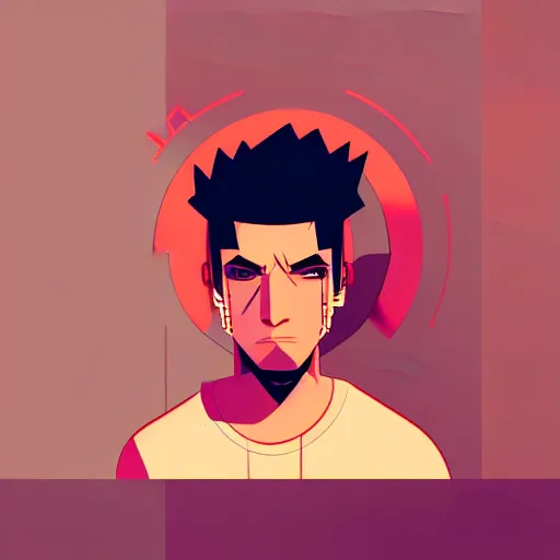 Image similar to 2 d character design, male rapper, vector art, digital art, portrait, 4 k, 8 k, sharp focus, smooth, illustration, concept art, music artist