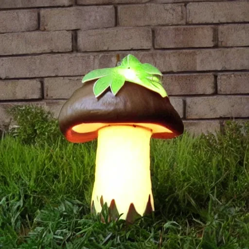Image similar to mushroom lantern design