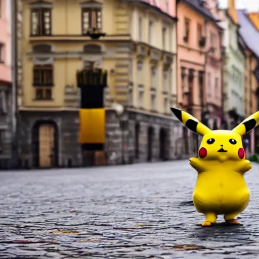 Image similar to Pikachu in poland