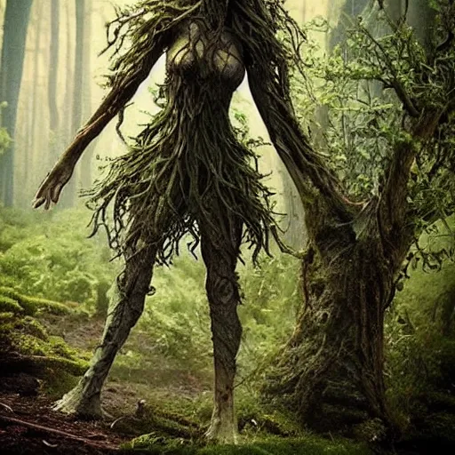 Image similar to female treebeard the ent