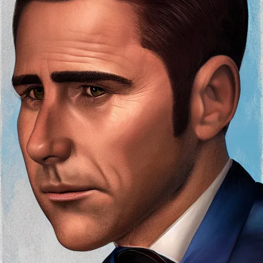 Image similar to Sterling Archer, Portrait, Photorealism, 4k