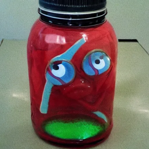 Image similar to Jar-jar in a jar