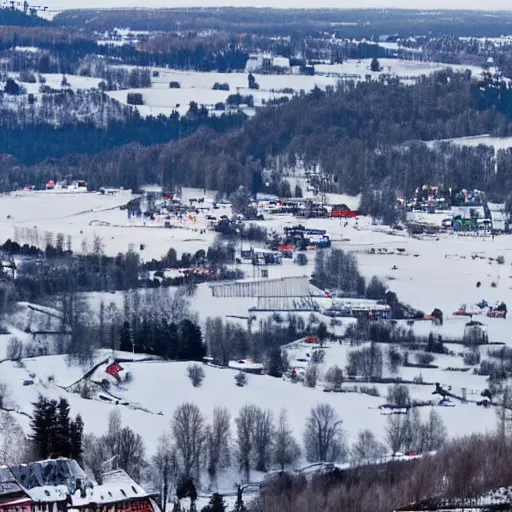 Prompt: panorama racławicka