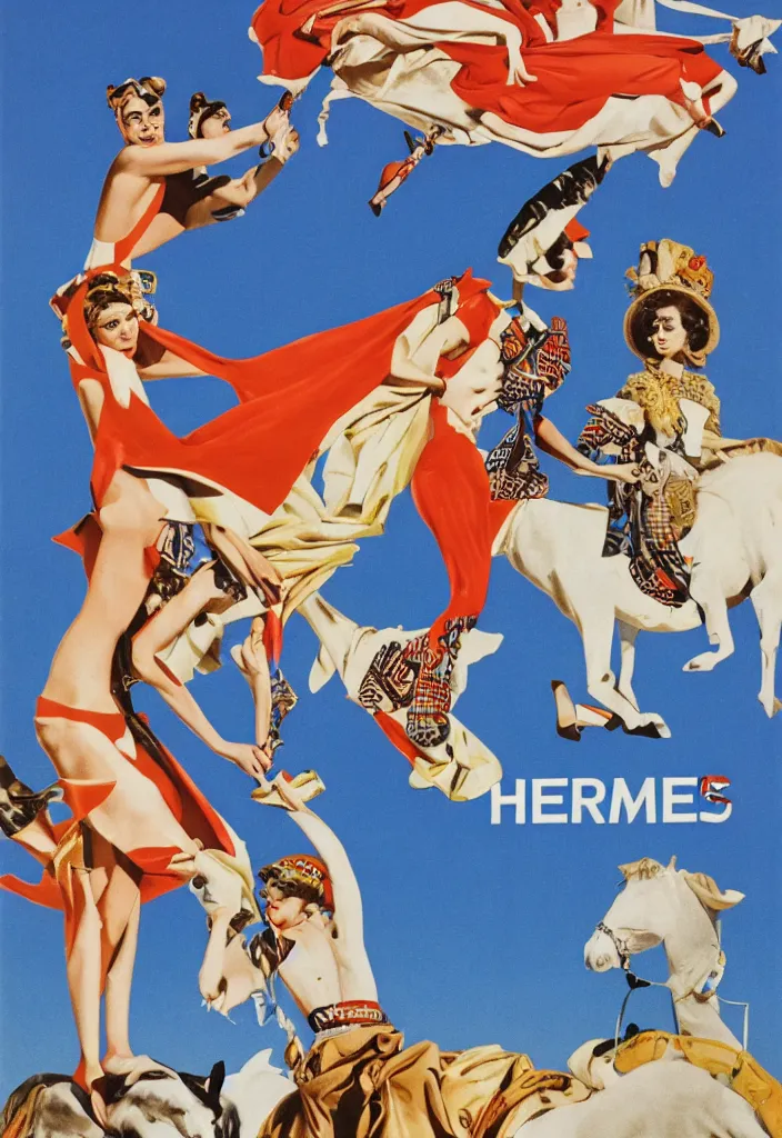Hermes Paris Winter Advertising Campaign - artatheart