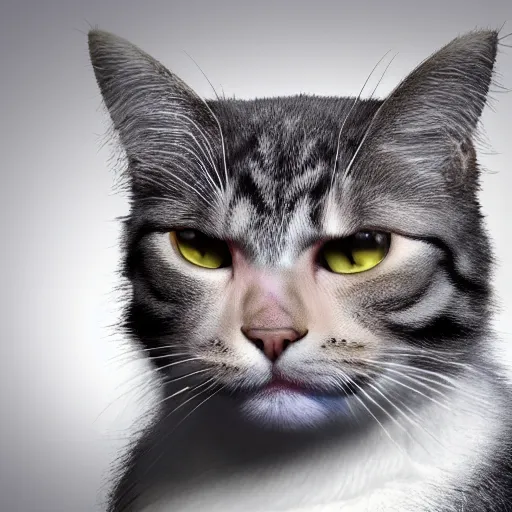 Image similar to Donald Trump as a cat, highly detailed, realistic, 4k/8k, photo, real
