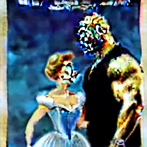 Image similar to movie poster of dwayne johnson as cinderella