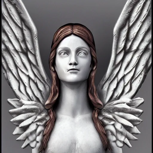 Prompt: biblically realistic angel